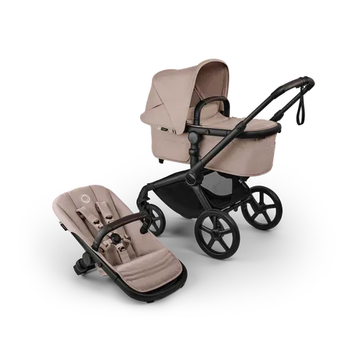 Carrito Bugaboo Fox 5 Renew con capazo y silla Desert Taupe Melange